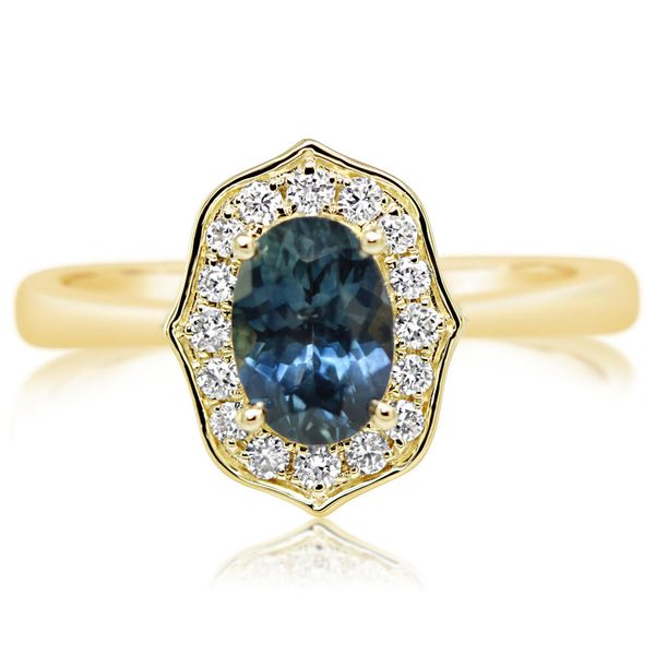 Yellow Gold Sapphire Ring Gold Mine Jewelers Jackson, CA