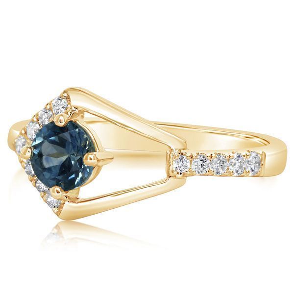Yellow Gold Sapphire Ring Ware's Jewelers Bradenton, FL