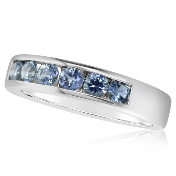 White Gold Emerald Ring John E. Koller Jewelry Designs Owasso, OK