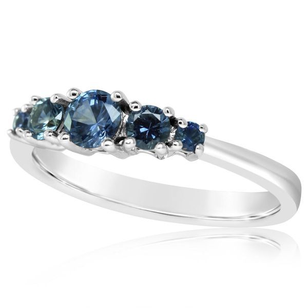 White Gold Sapphire Ring Cravens & Lewis Jewelers Georgetown, KY
