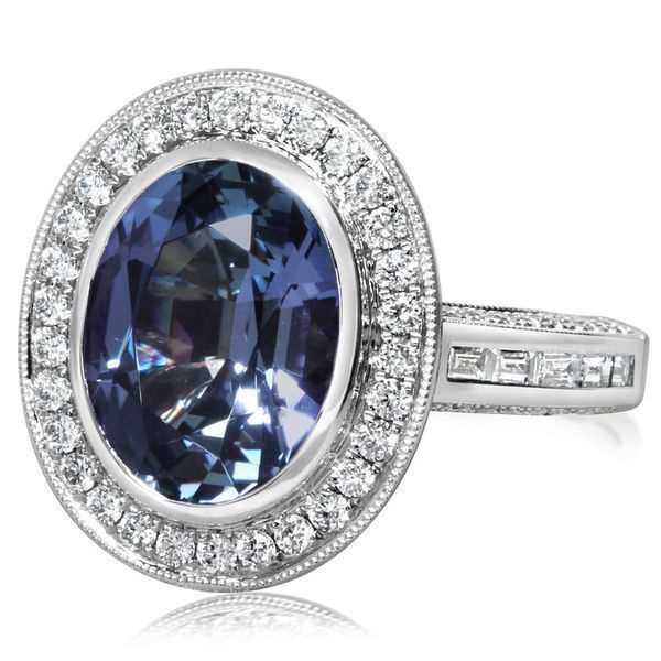 White Gold Tanzanite Ring Conti Jewelers Endwell, NY