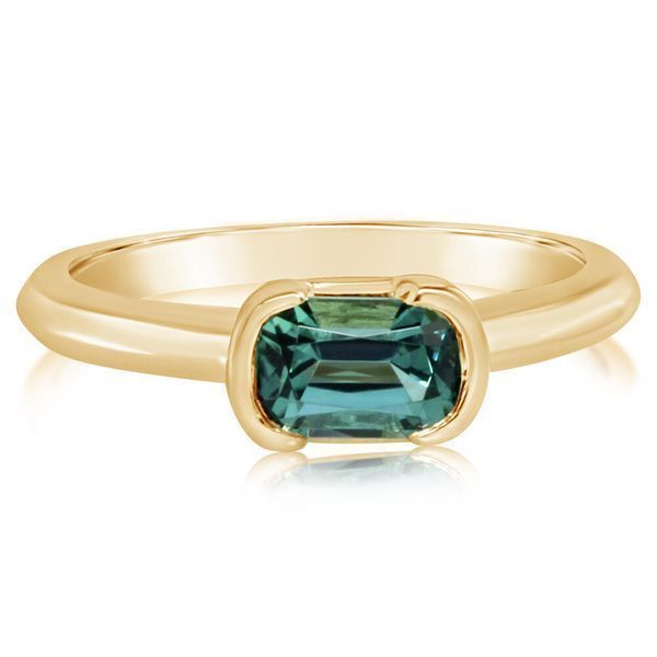 Yellow Gold Tourmaline Ring Timmreck & McNicol Jewelers McMinnville, OR