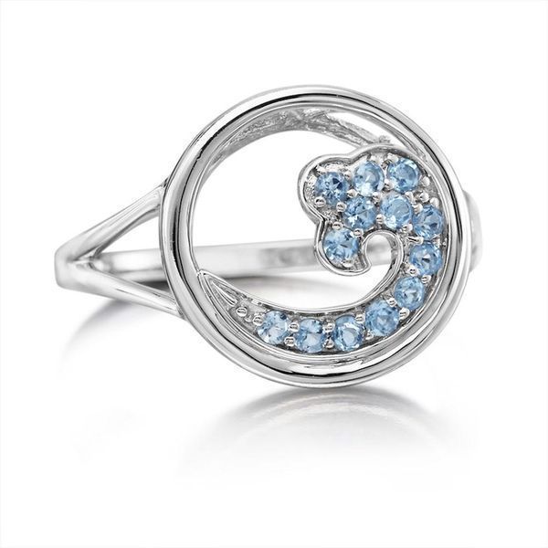Sterling Silver Sapphire Ring Ross's Fine Jewelers Kilmarnock, VA