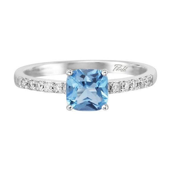 White Gold Topaz Ring Blue Marlin Jewelry, Inc. Islamorada, FL