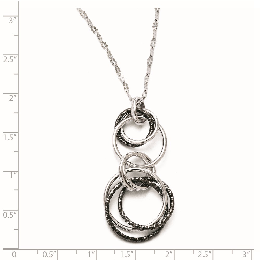 Sterling Silver Necklace Image 2 Linwood Custom Jewelers Linwood, NJ