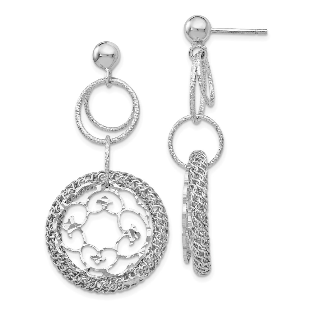 Sterling Silver Dangle Earrings Malak Jewelers Charlotte, NC