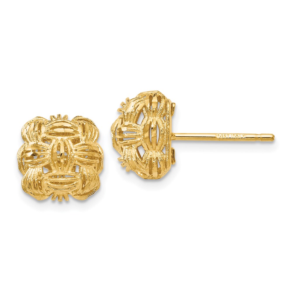 14K Yellow Gold Earrings Brummitt Jewelry Design Studio LLC Raleigh, NC