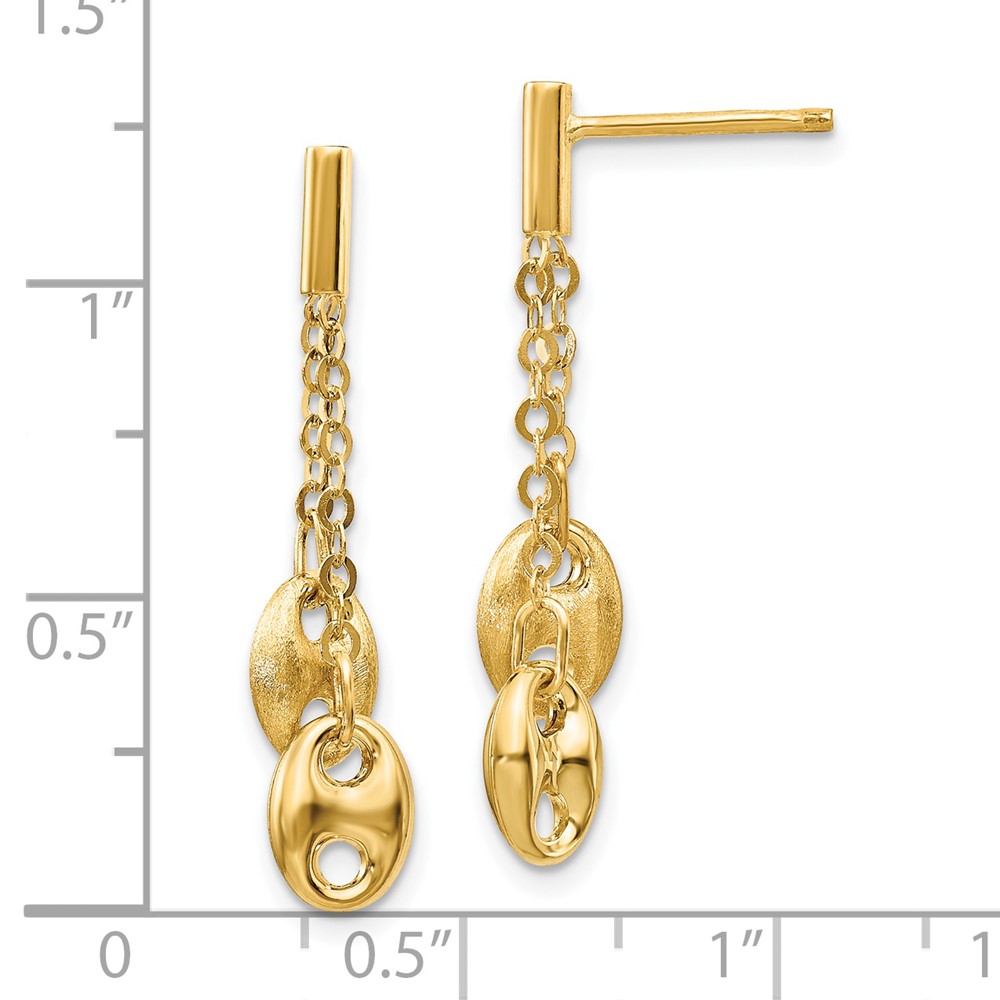 Leslie's 14k Yellow Gold Polished Post Earrings