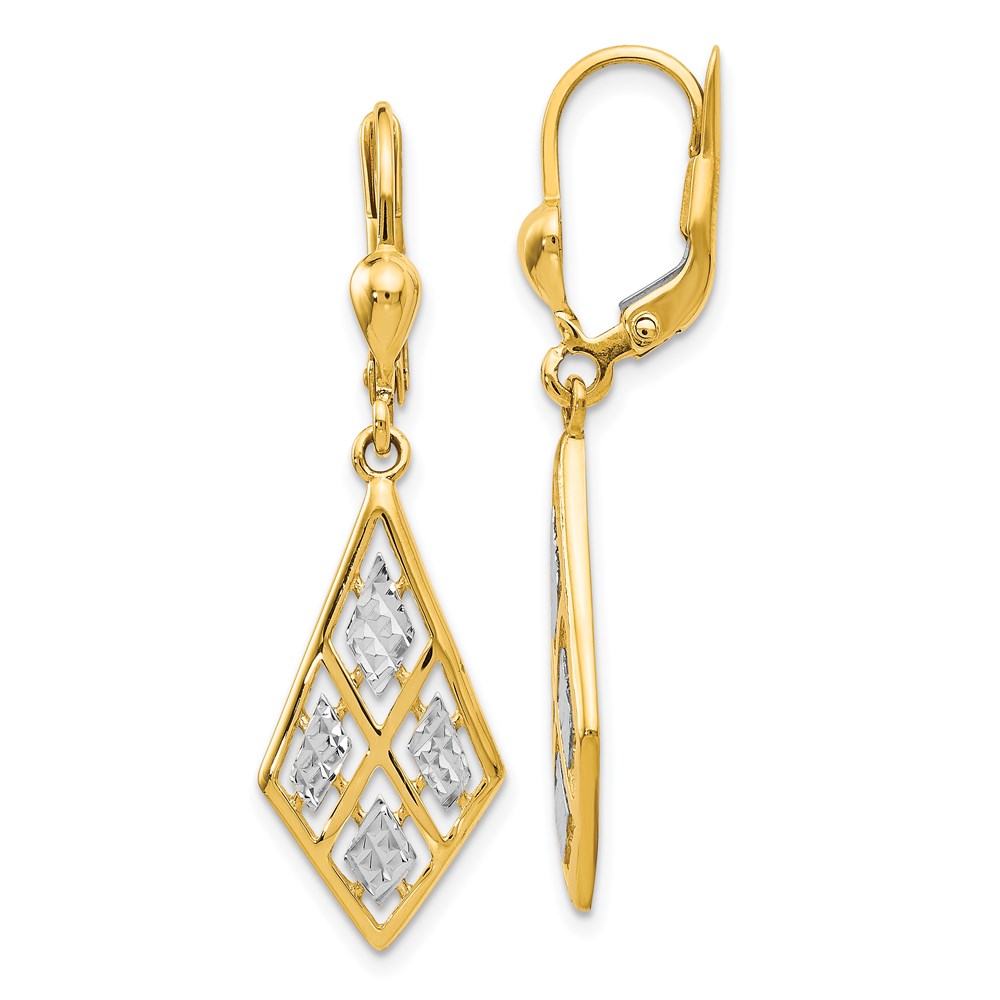 14K Yellow Gold Earrings Raleigh Diamond Fine Jewelry Raleigh, NC