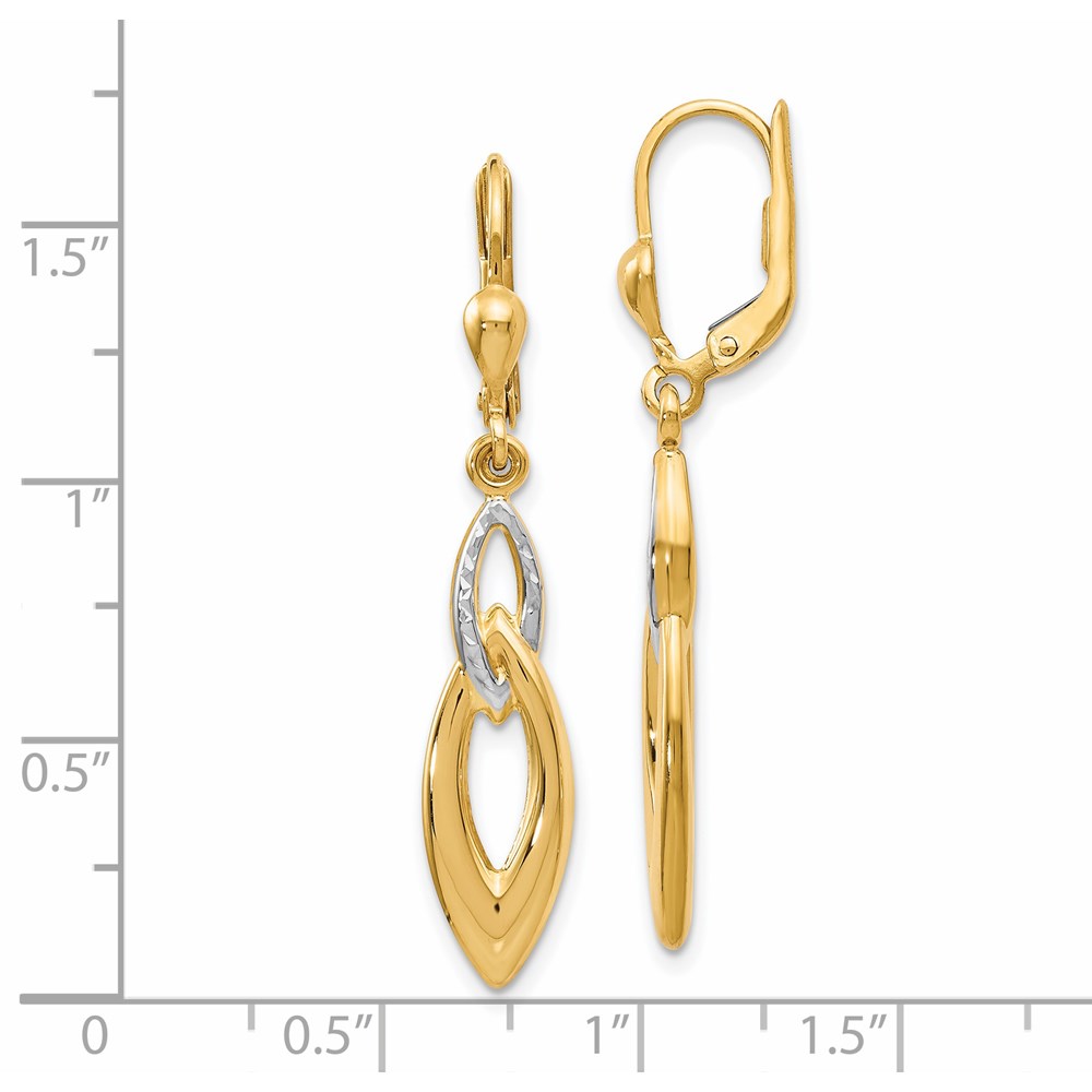 14K Yellow Gold Earrings Image 3 Brummitt Jewelry Design Studio LLC Raleigh, NC