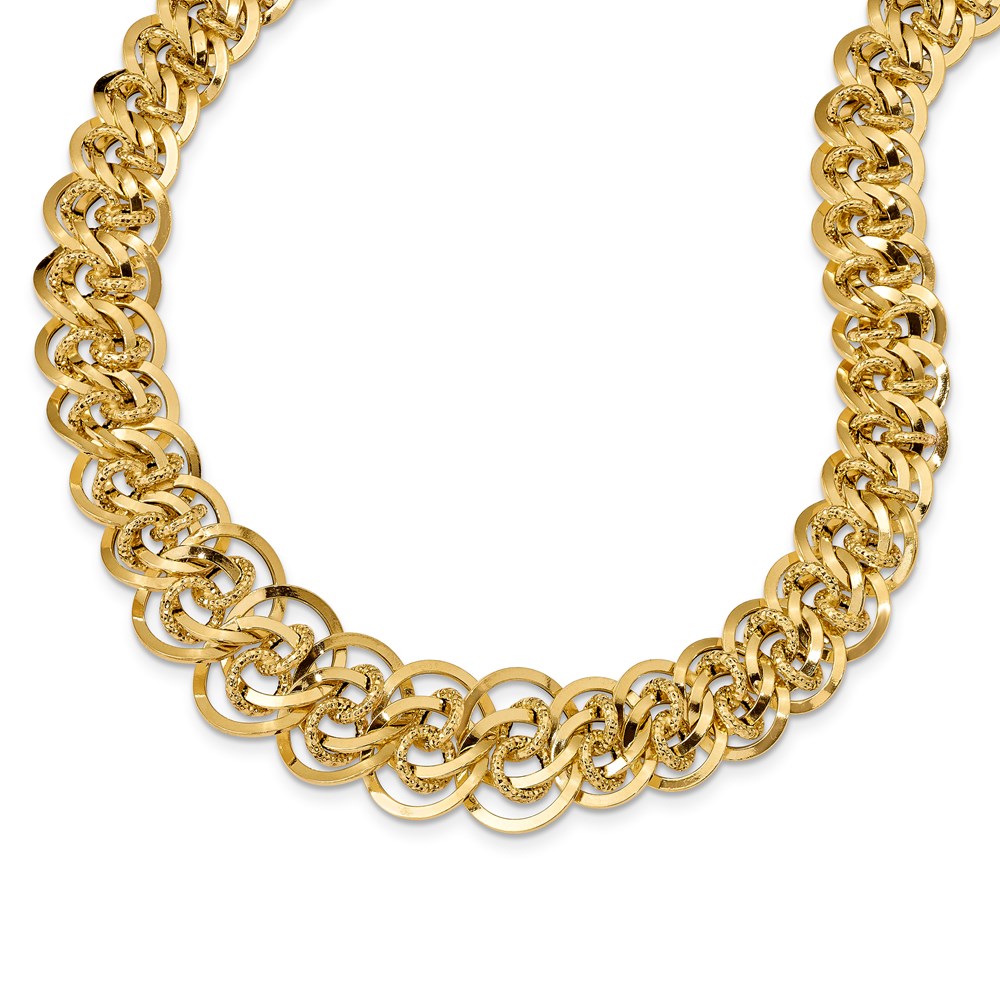 14k Yellow Gold Necklace LF1013 