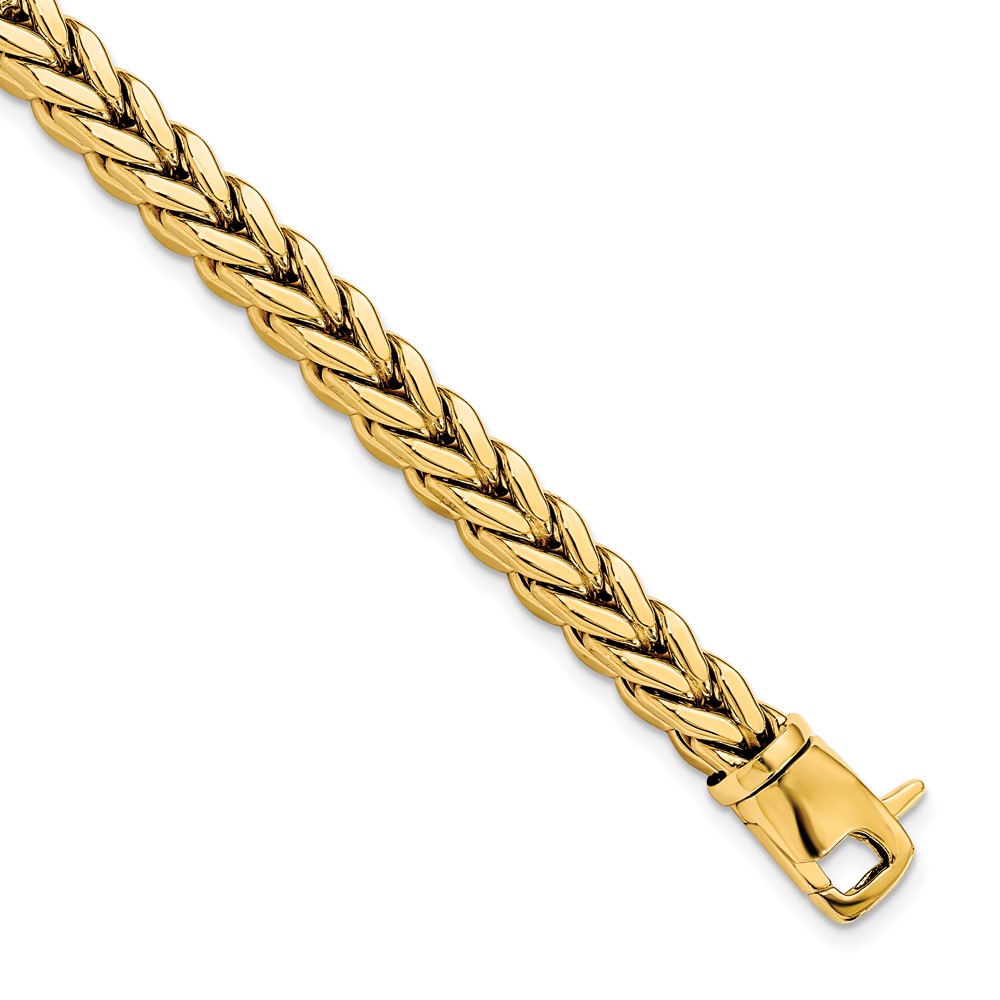 14K Yellow Gold Polished Bracelet Johnson Jewellers Lindsay, ON