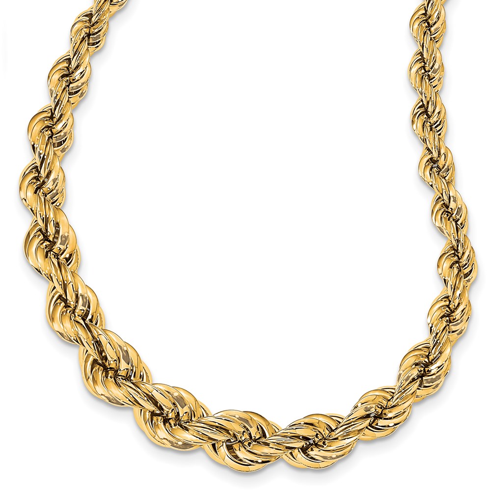 14K Yellow Gold Polished Necklace Johnson Jewellers Lindsay, ON