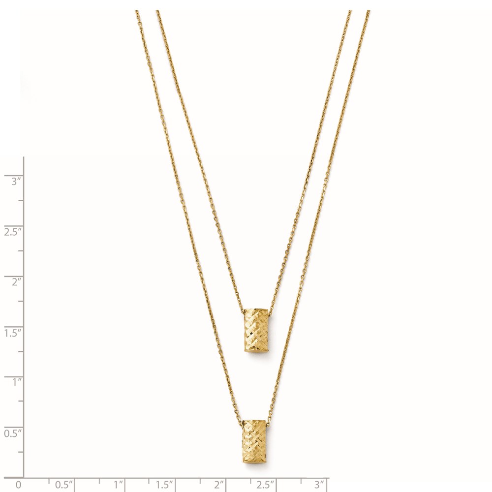 14K Yellow Gold Necklace Image 2 Johnson Jewellers Lindsay, ON
