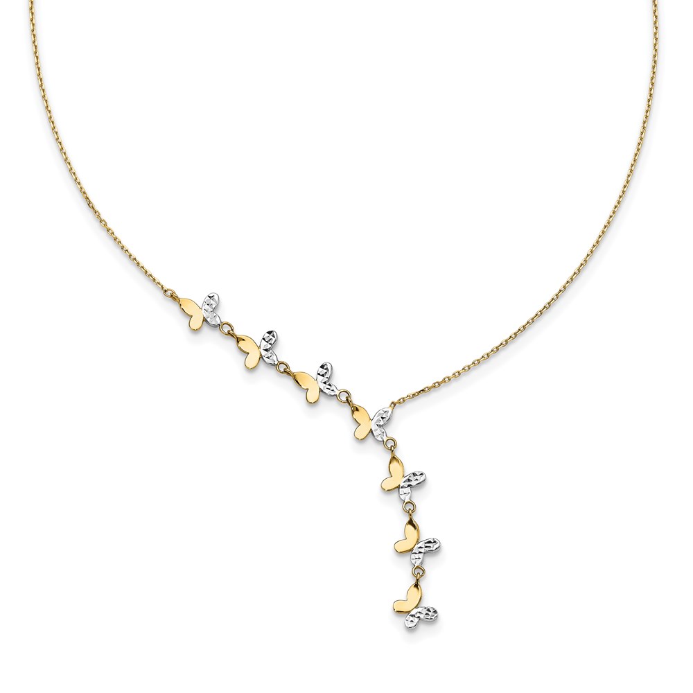 14K Yellow Gold Polished Necklace Raleigh Diamond Fine Jewelry Raleigh, NC
