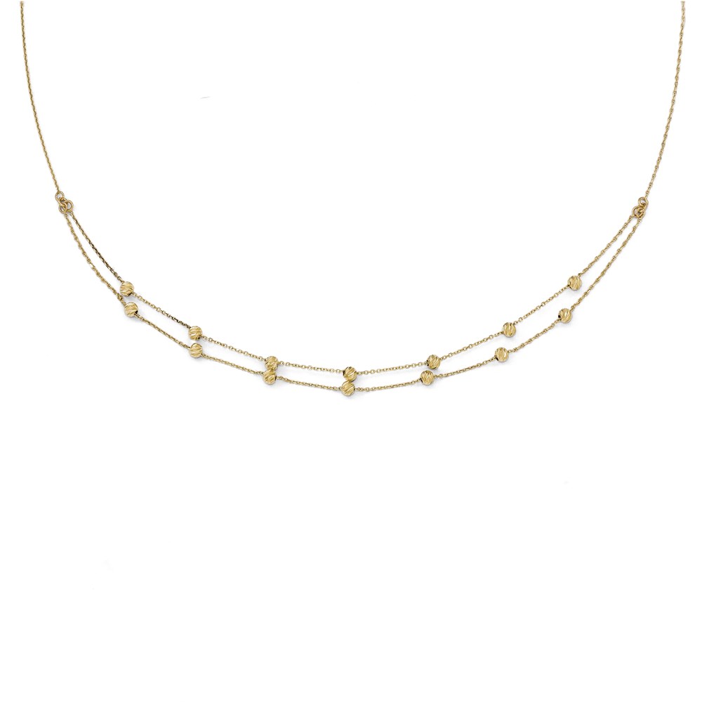 14K Yellow Gold Necklace Image 2 Raleigh Diamond Fine Jewelry Raleigh, NC