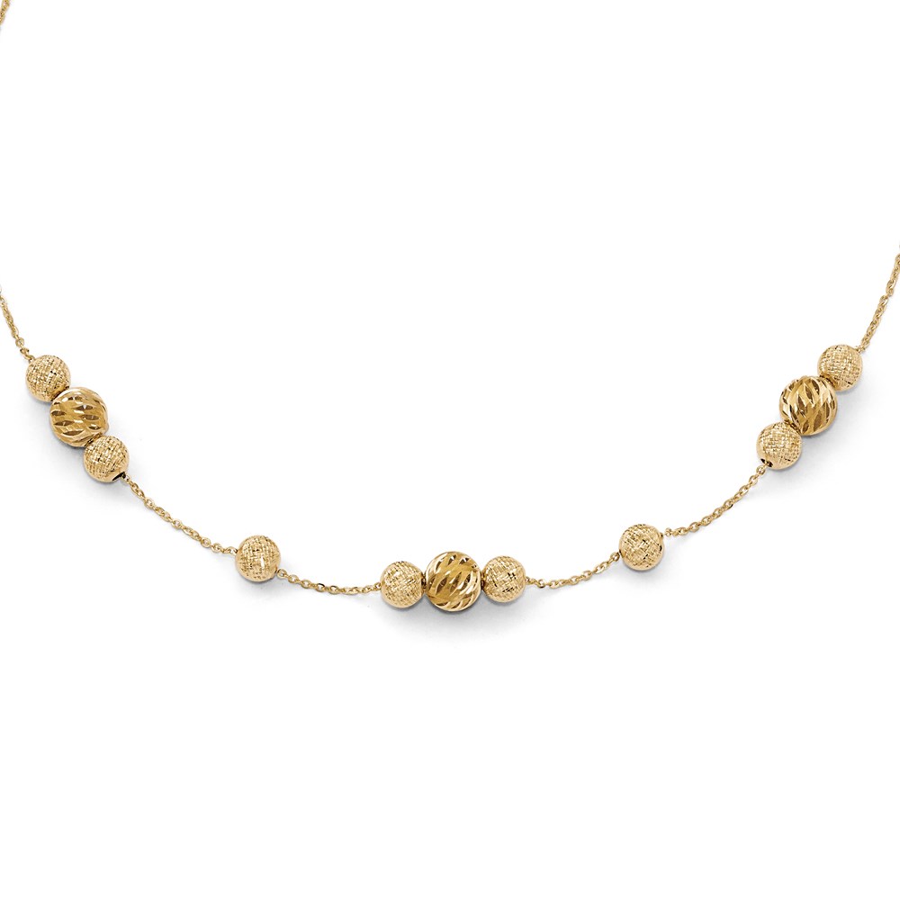 14K Yellow Gold Necklace Raleigh Diamond Fine Jewelry Raleigh, NC