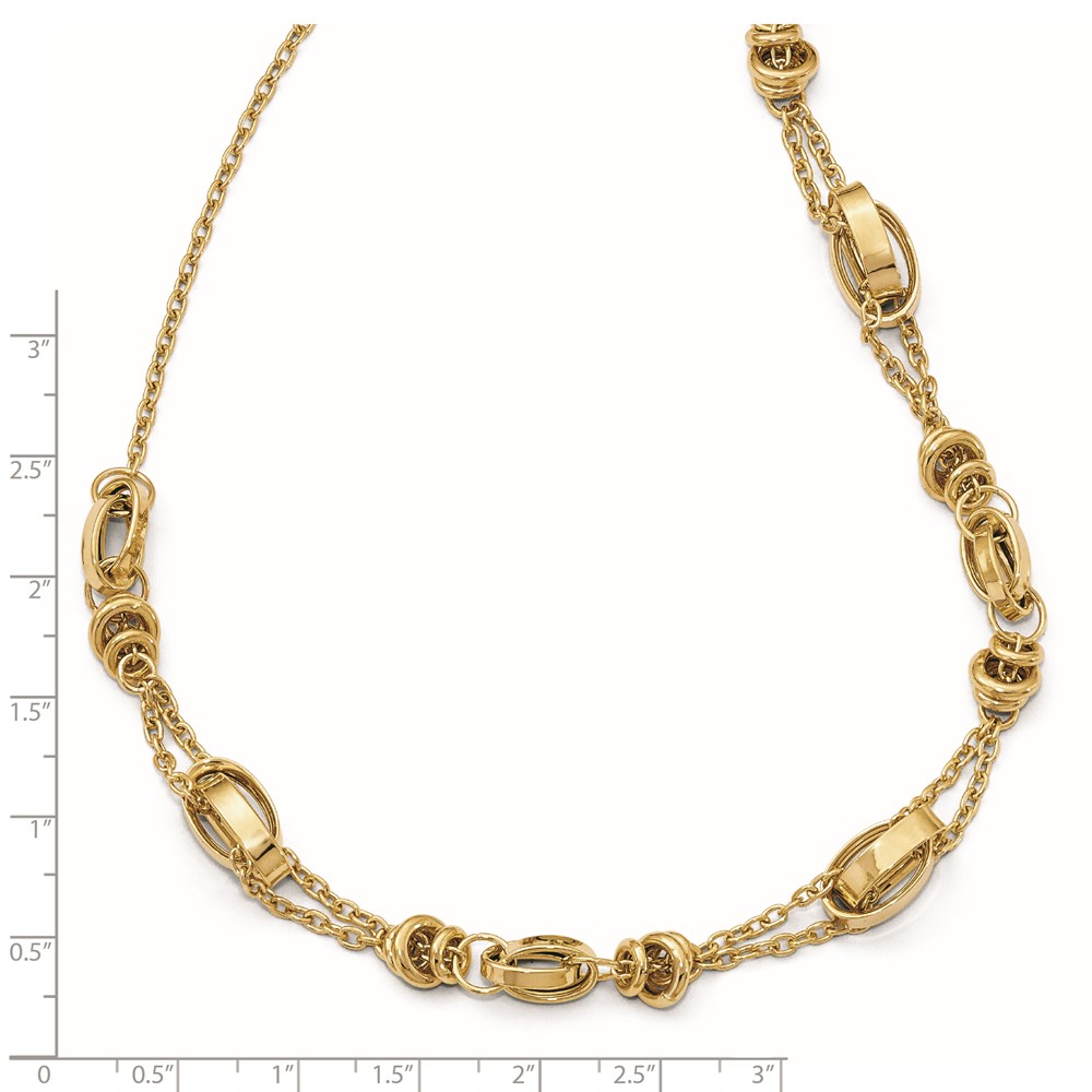 14K Yellow Gold Necklace Image 2 Raleigh Diamond Fine Jewelry Raleigh, NC