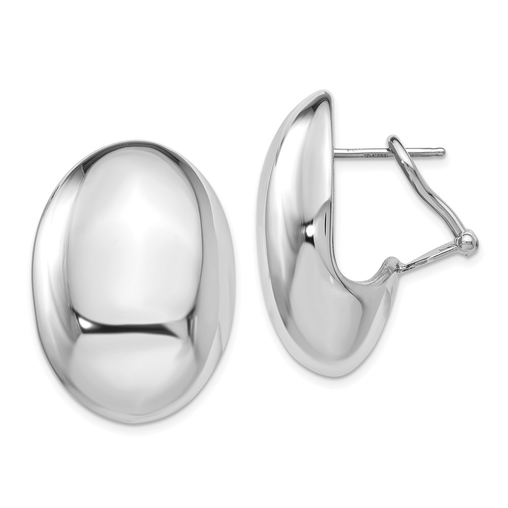 Sterling Silver Polished Earrings Brummitt Jewelry Design Studio LLC Raleigh, NC