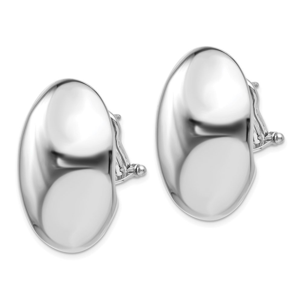 Sterling Silver Polished Earrings Image 2 Brummitt Jewelry Design Studio LLC Raleigh, NC
