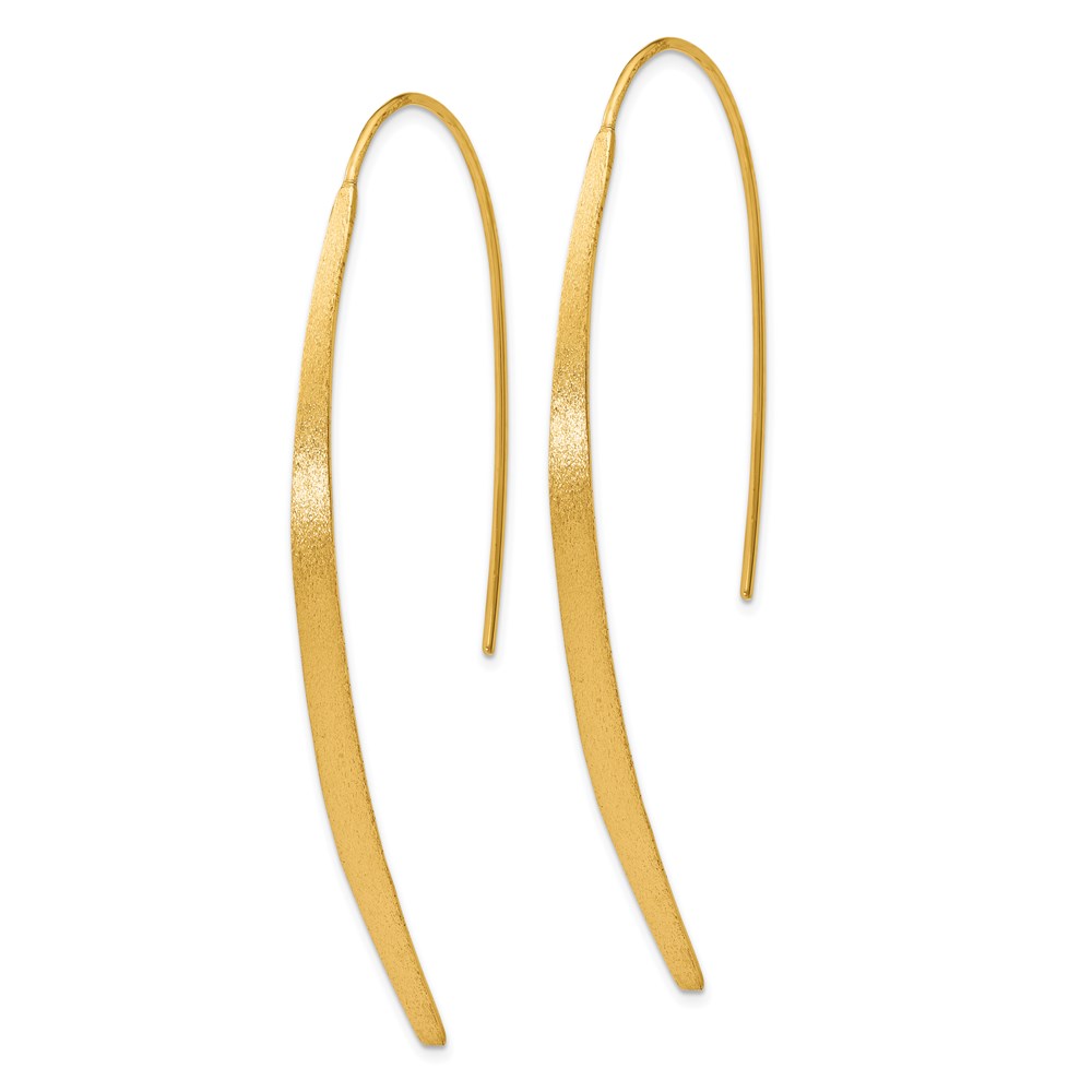 Gold-Plated Sterling Silver Earrings Image 2 A. C. Jewelers LLC Smithfield, RI