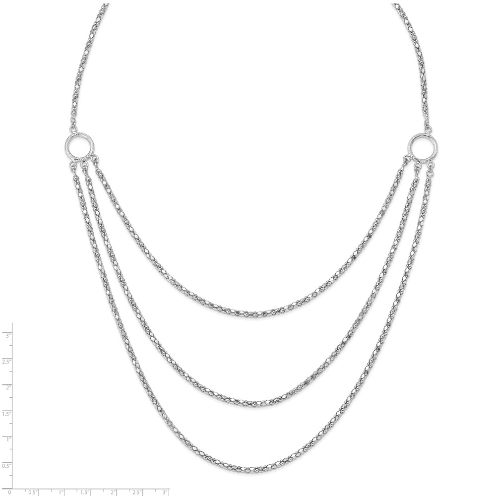 Sterling Silver Necklace Image 4 Brummitt Jewelry Design Studio LLC Raleigh, NC