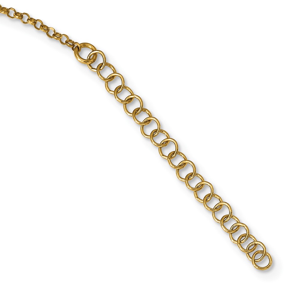 Gold-Plated Sterling Silver Necklace Image 3 Brummitt Jewelry Design Studio LLC Raleigh, NC