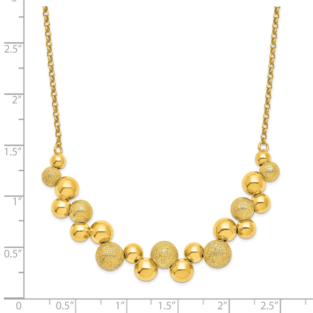 Gold-Plated Sterling Silver Necklace Image 5 Brummitt Jewelry Design Studio LLC Raleigh, NC