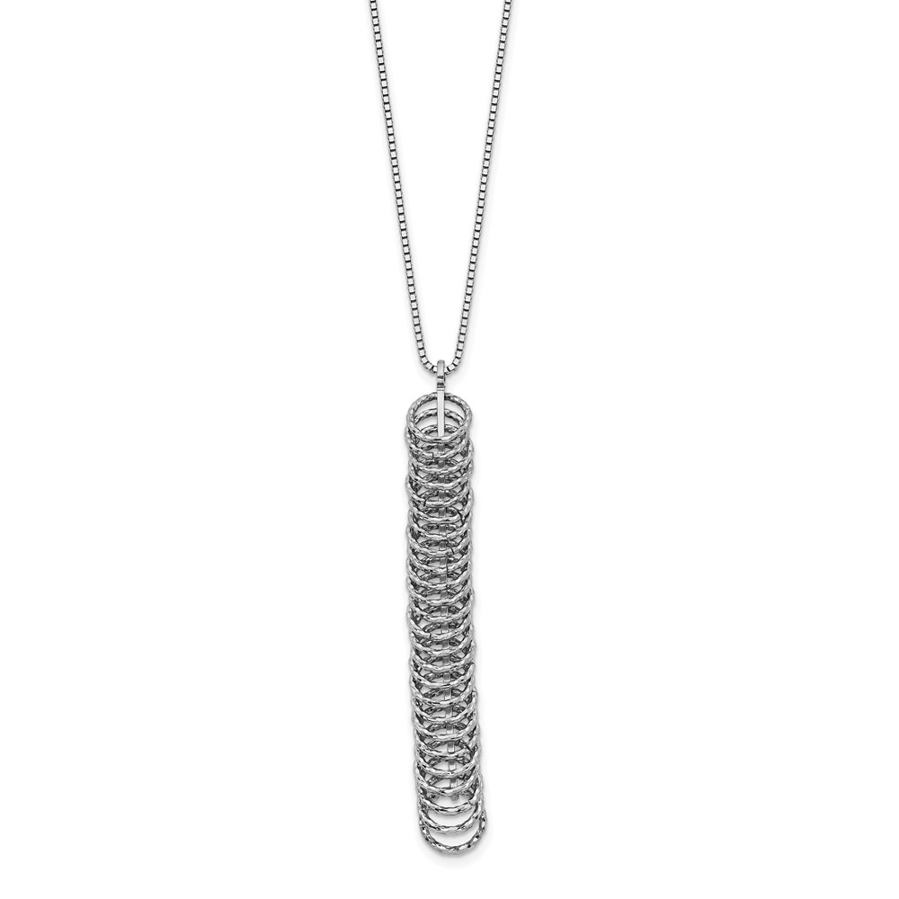 Sterling Silver Polished Necklace Biondi Diamond Jewelers Aurora, CO