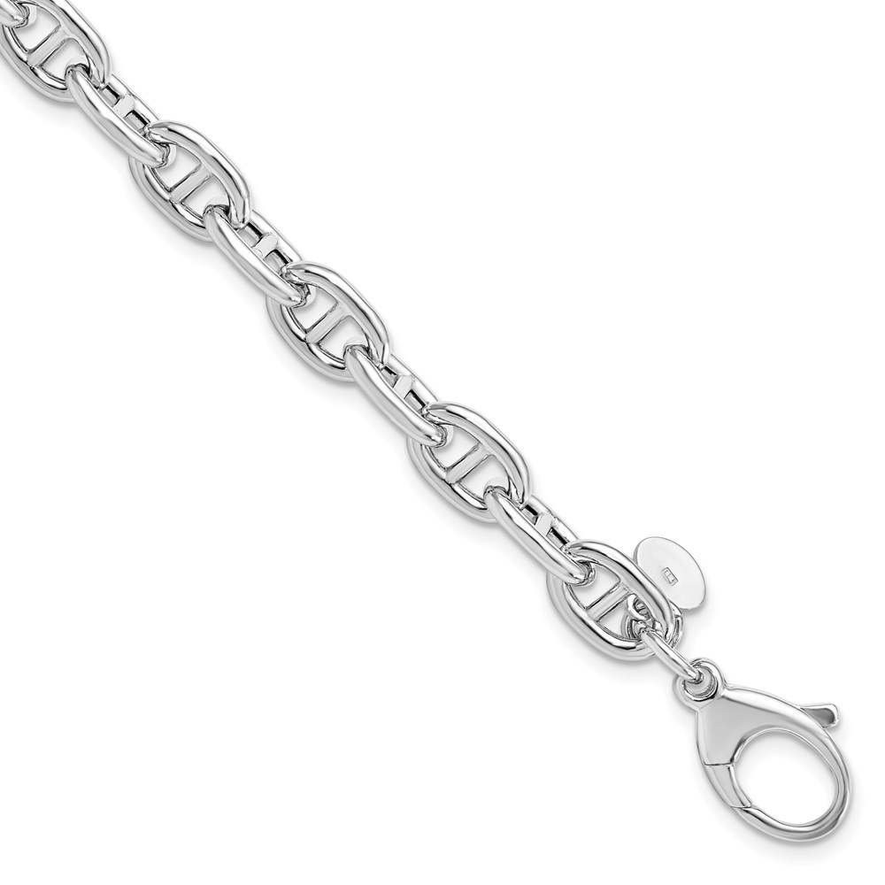 Bracelet 925 Sterling Silver Polished Fancy Link Necklace 