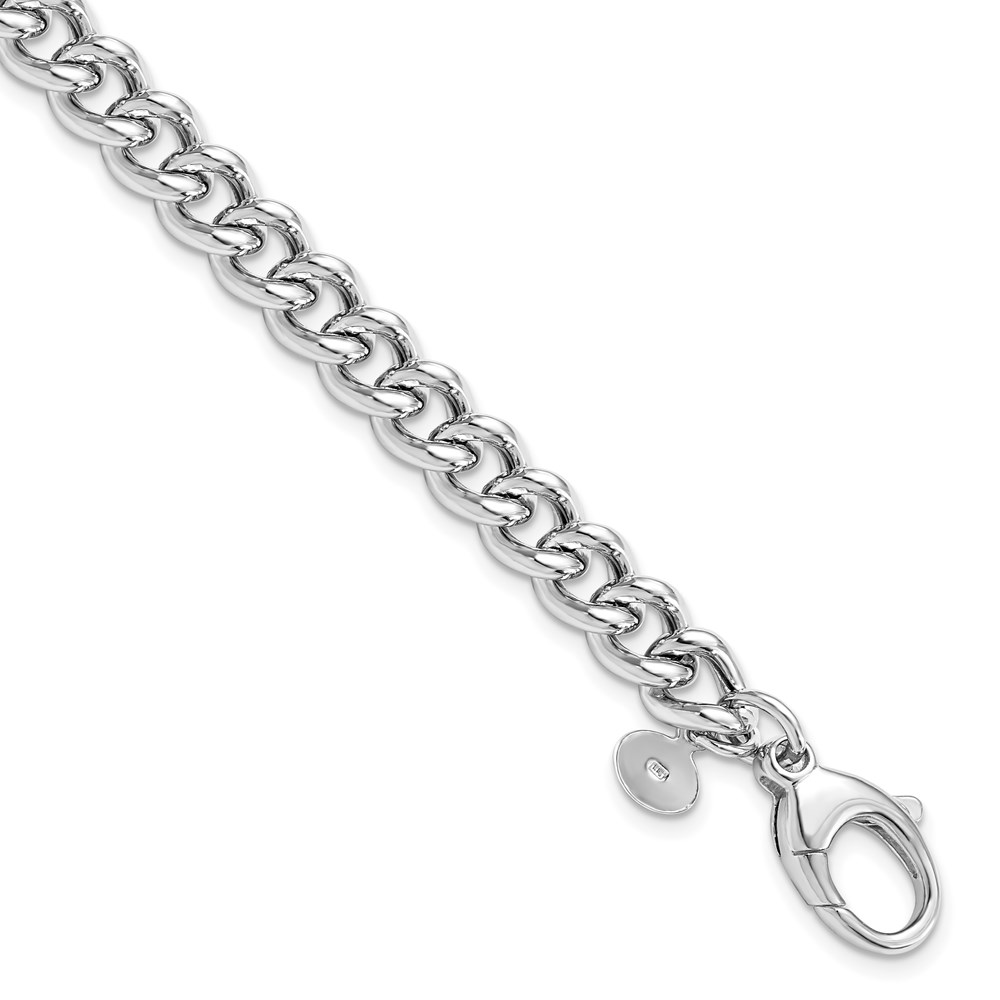 Sterling Silver Polished Link Bracelet Brummitt Jewelry Design Studio LLC Raleigh, NC
