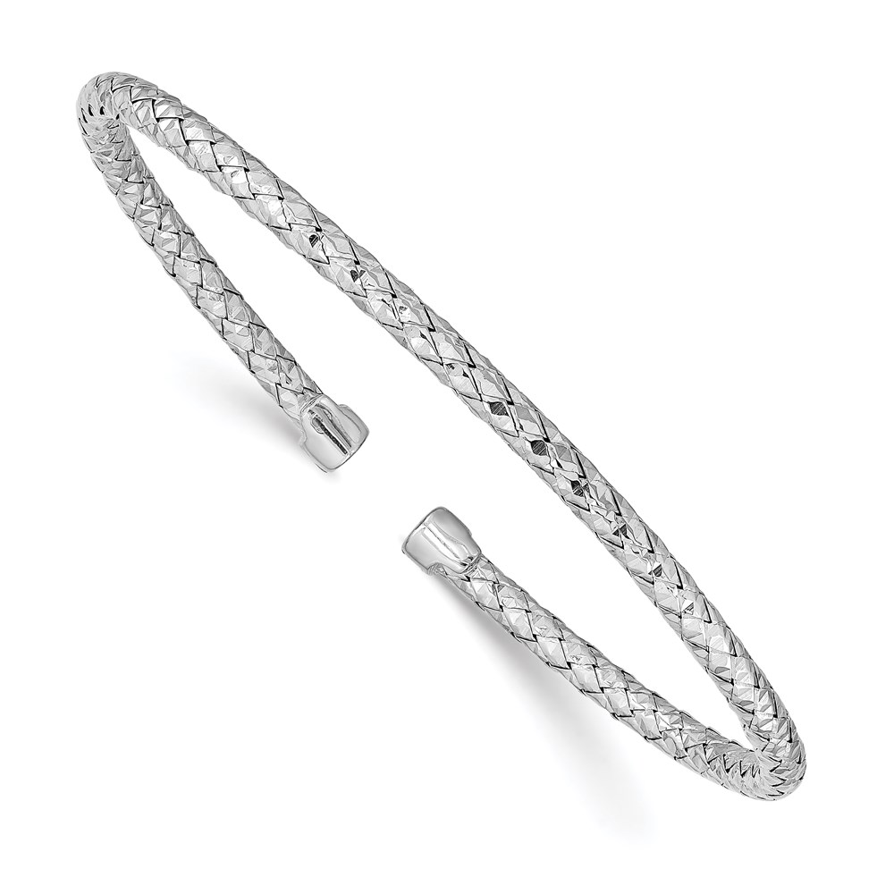 Sterling Silver Polished Bangle Bracelet Raleigh Diamond Fine Jewelry Raleigh, NC