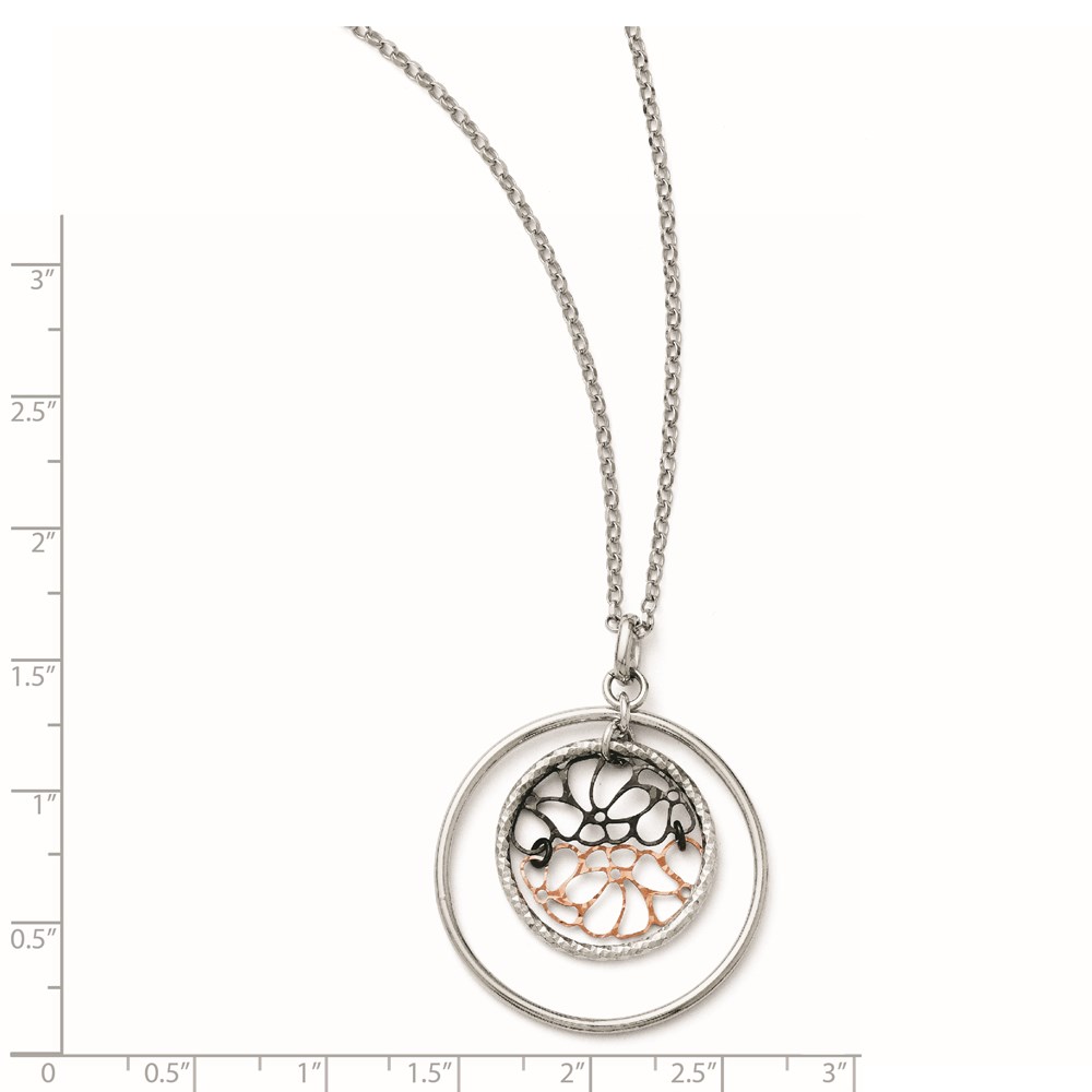 Sterling Silver Necklace Image 2 Diamonds Direct St. Petersburg, FL