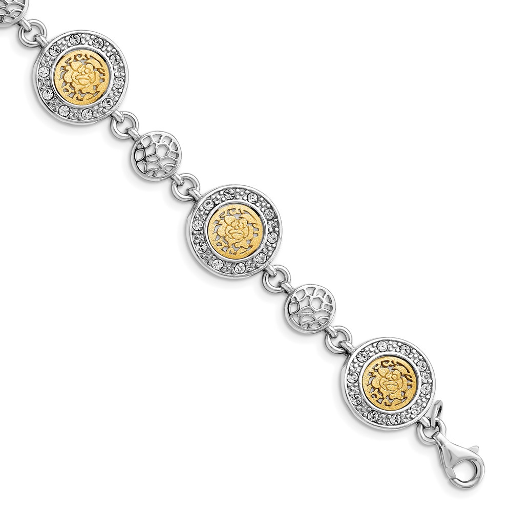 Gold-Tone Sterling Silver Bracelet Brummitt Jewelry Design Studio LLC Raleigh, NC