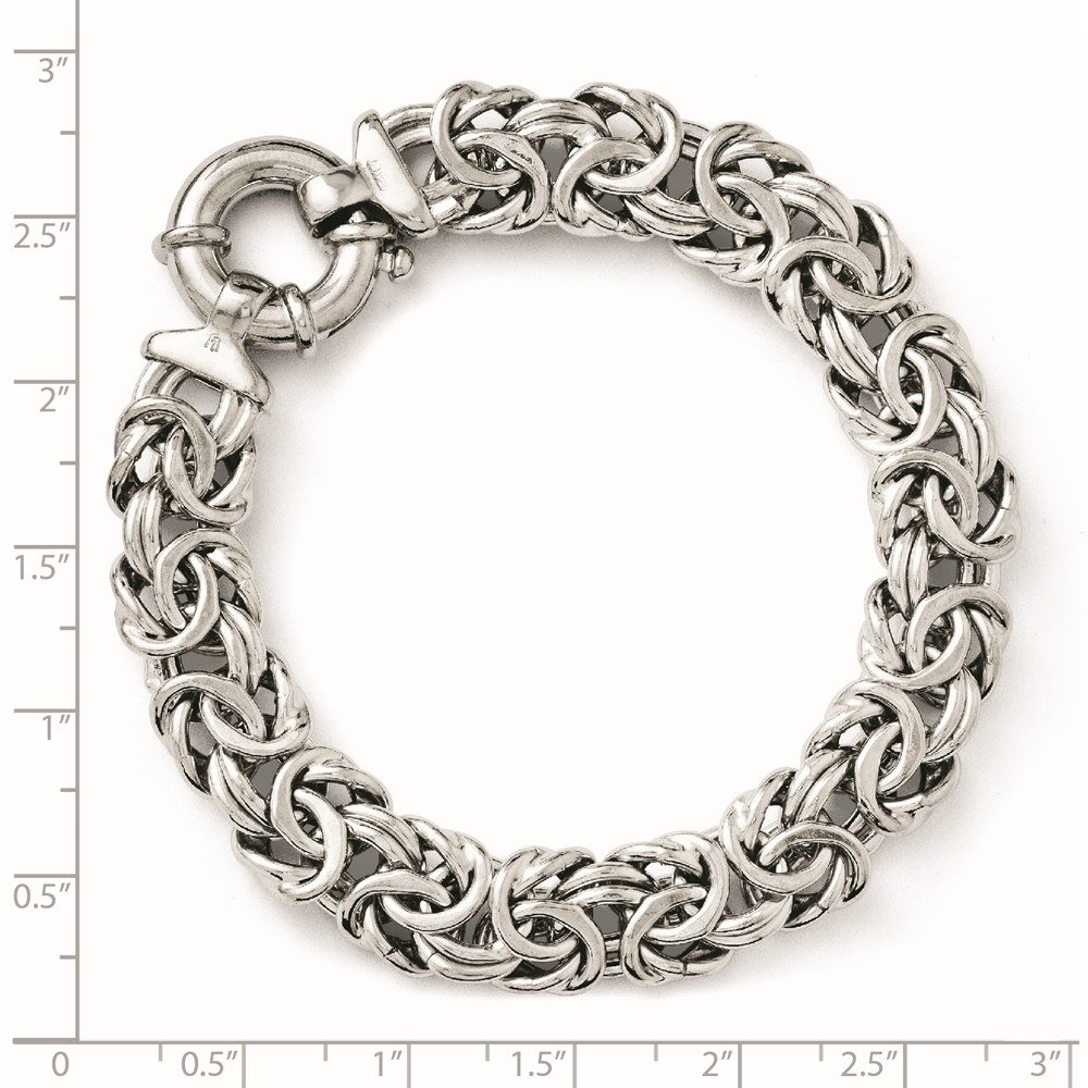 Sterling Silver Link Bracelet Image 2 Brummitt Jewelry Design Studio LLC Raleigh, NC
