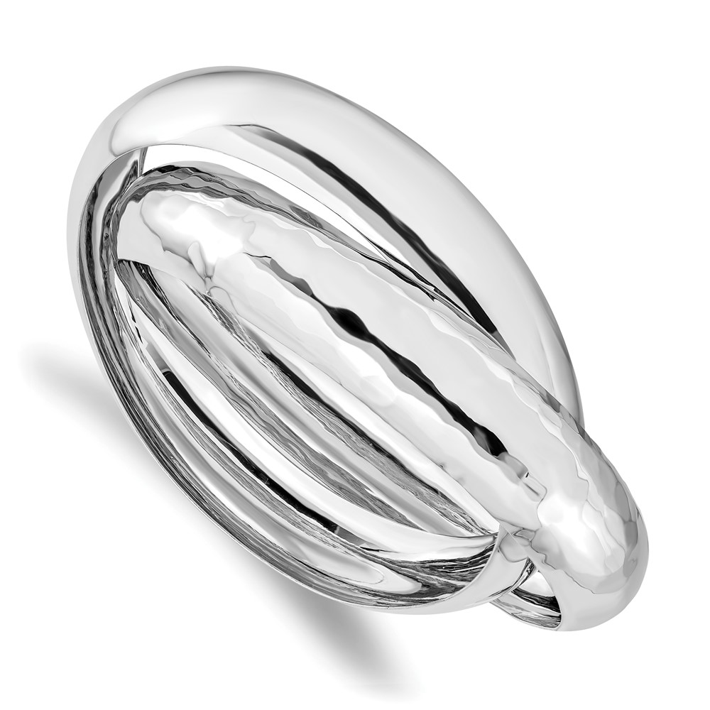 Sterling Silver Polished Bangle Bracelet Brummitt Jewelry Design Studio LLC Raleigh, NC