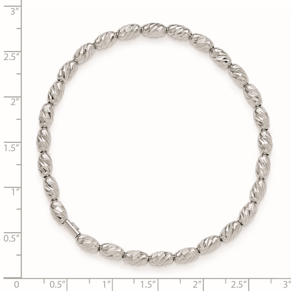 Sterling Silver Polished Bracelet Image 2 Brummitt Jewelry Design Studio LLC Raleigh, NC