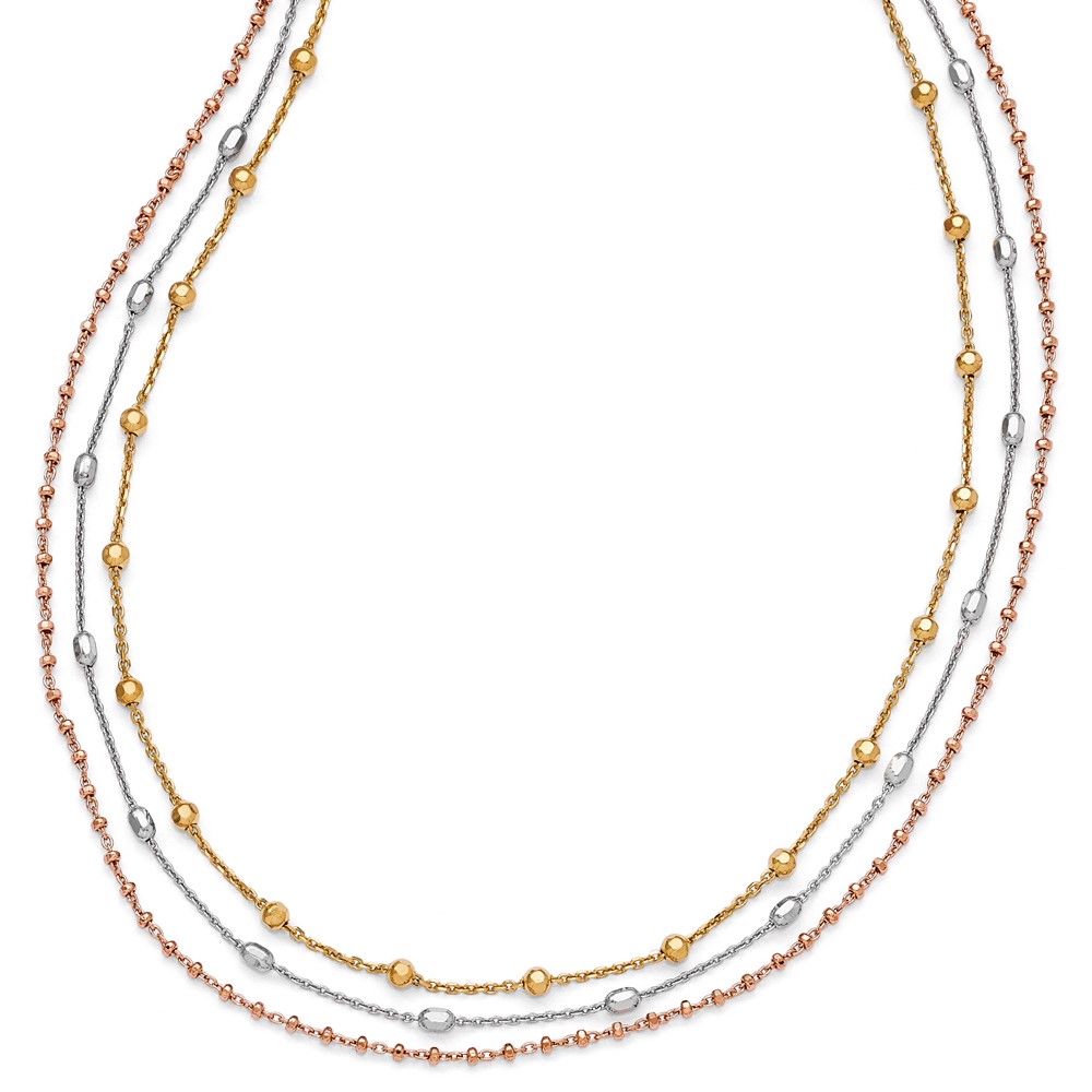 Gold-Plated Sterling Silver Necklace Leslie E. Sandler Fine Jewelry and Gemstones rockville , MD