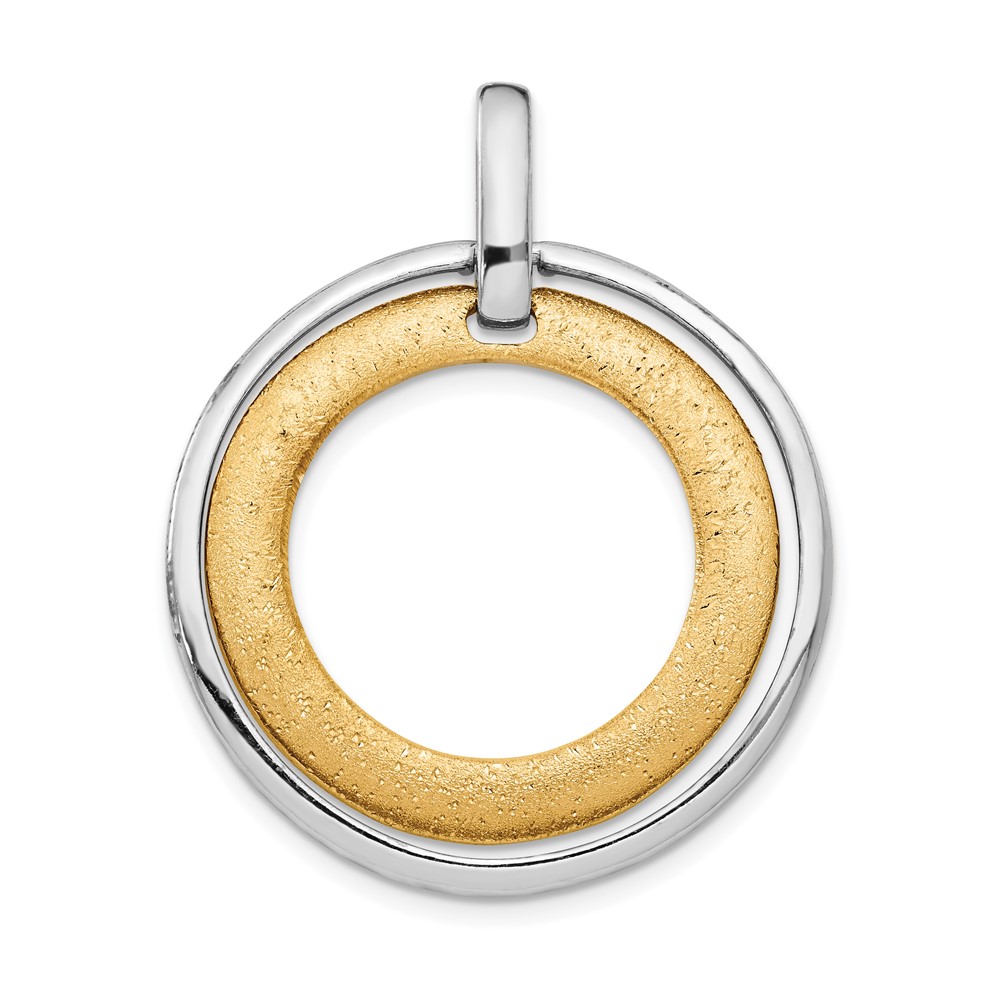 Gold-Tone Sterling Silver Pendant Brummitt Jewelry Design Studio LLC Raleigh, NC