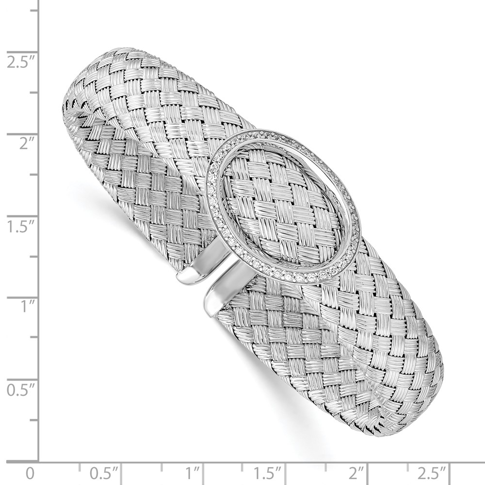 Sterling Silver Cuff Bracelet Image 2 Brummitt Jewelry Design Studio LLC Raleigh, NC
