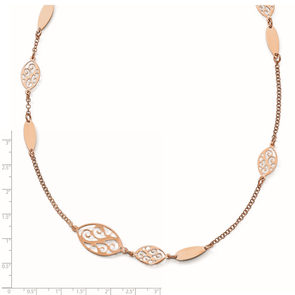 Gold-Plated Sterling Silver Necklace Image 4 Brummitt Jewelry Design Studio LLC Raleigh, NC
