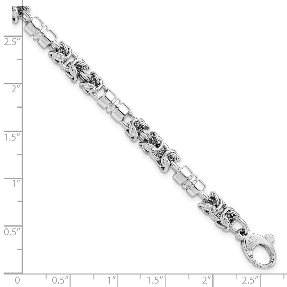Sterling Silver Polished Bracelet Image 3 Brummitt Jewelry Design Studio LLC Raleigh, NC