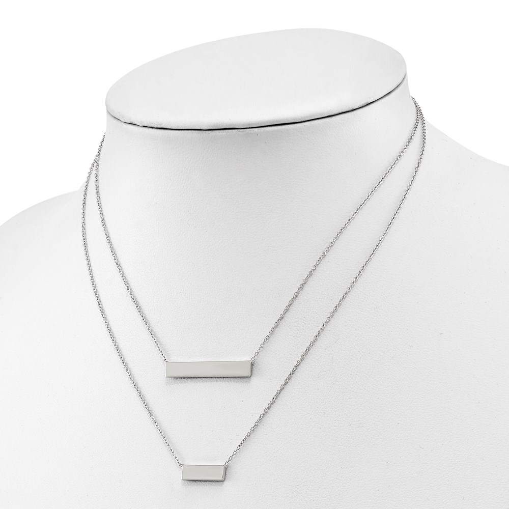 Jewelry Necklaces Contemporary Leslies Sterling Silver Necklace