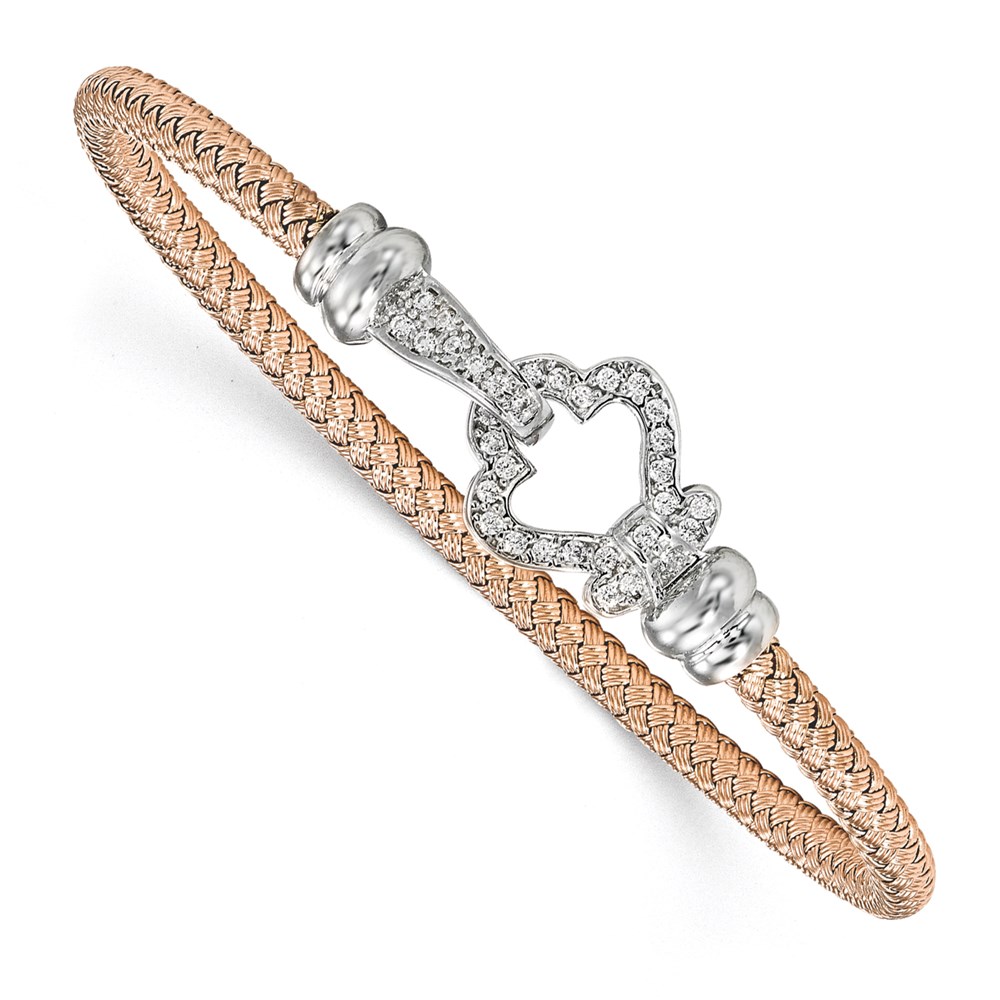 Gold-Plated Sterling Silver Bangle Bracelet Brummitt Jewelry Design Studio LLC Raleigh, NC