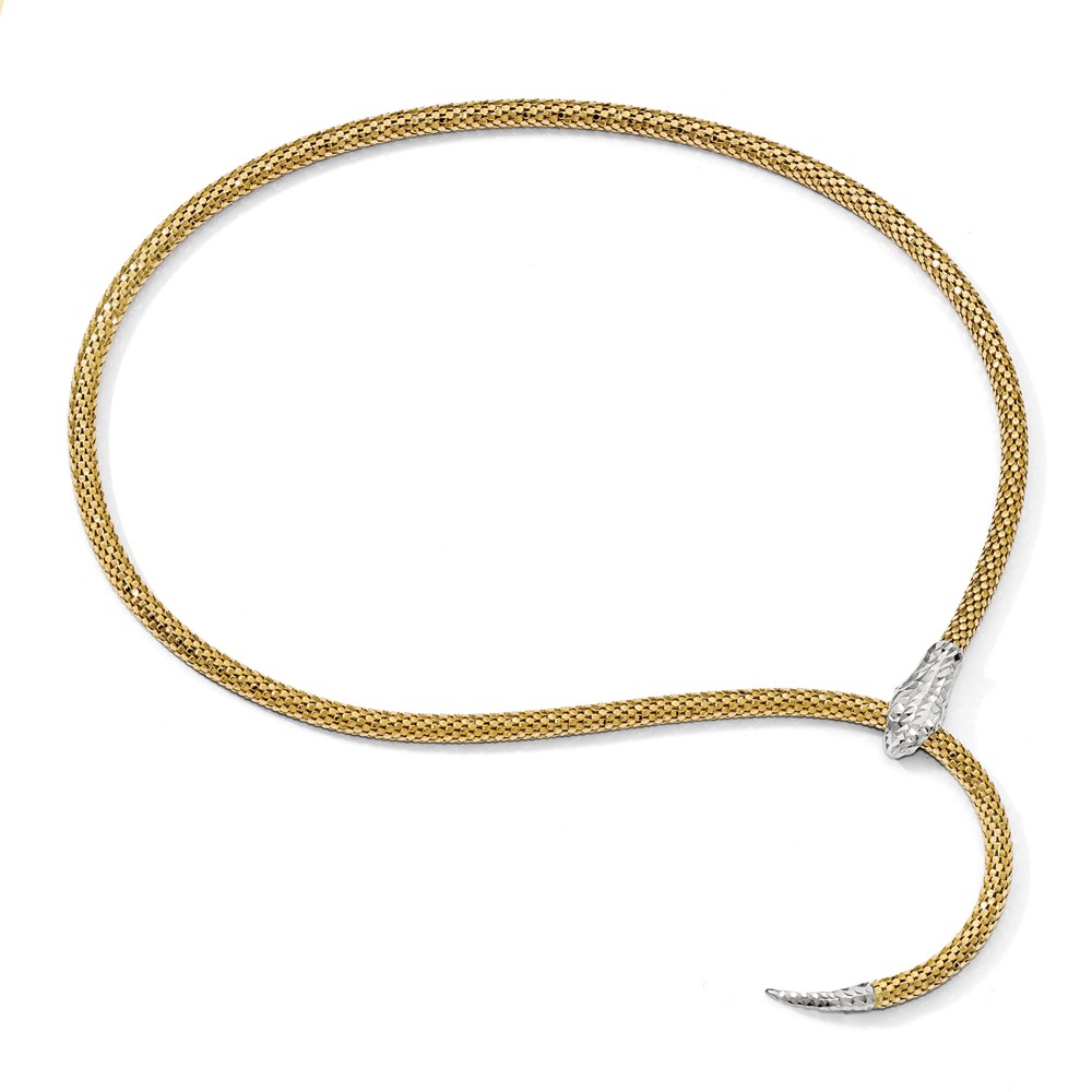 Gold-Plated Sterling Silver Necklace Image 2 Brummitt Jewelry Design Studio LLC Raleigh, NC