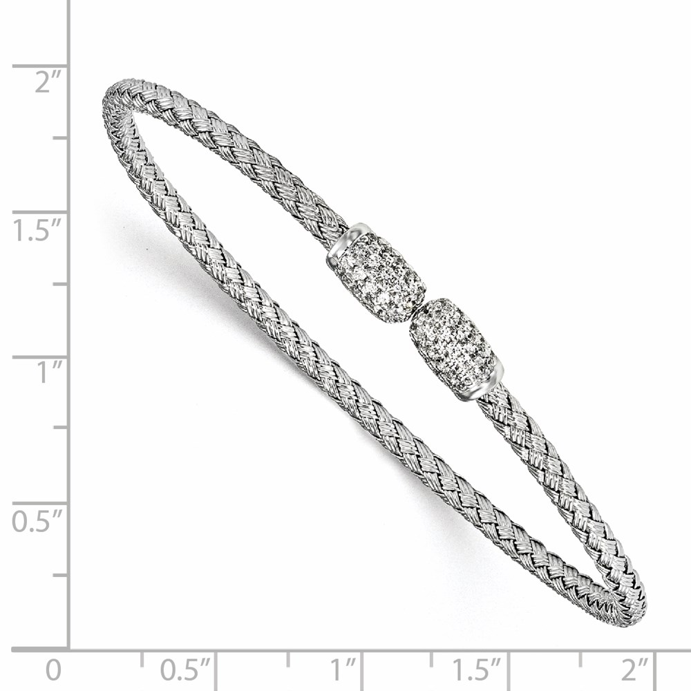 Sterling Silver Cuff Bracelet Image 2 Raleigh Diamond Fine Jewelry Raleigh, NC
