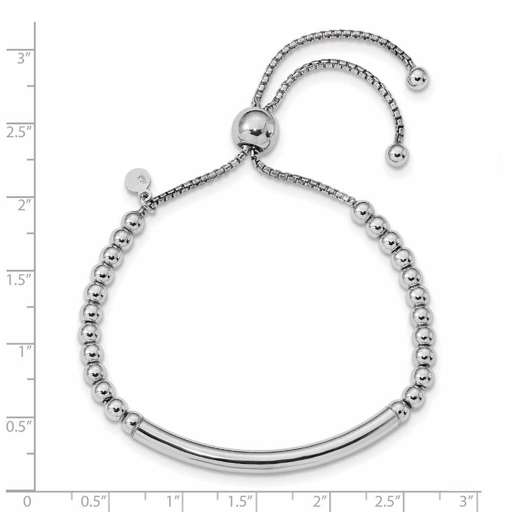 Sterling Silver Polished Bracelet Image 2 Brummitt Jewelry Design Studio LLC Raleigh, NC