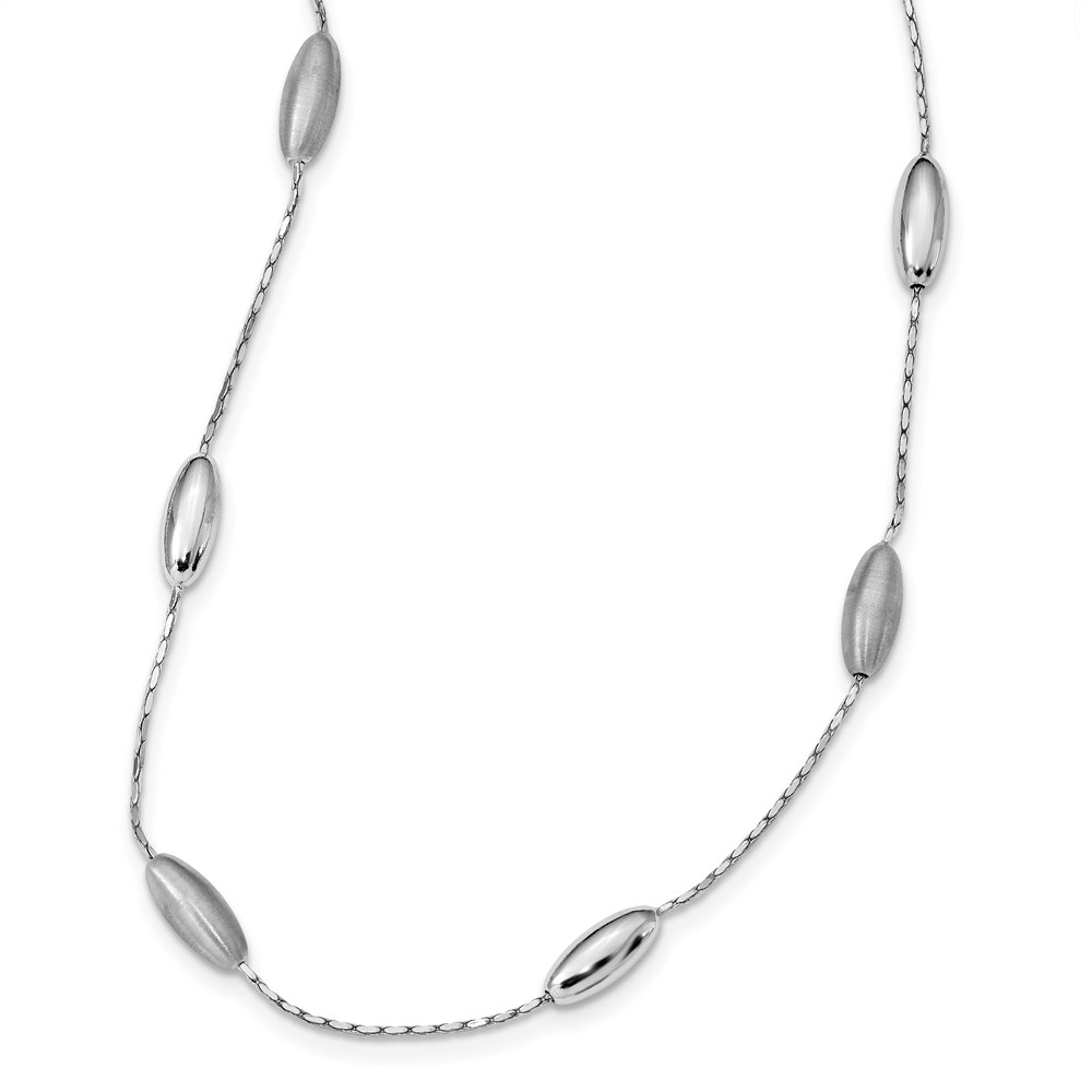 Sterling Silver Polished Necklace Brummitt Jewelry Design Studio LLC Raleigh, NC