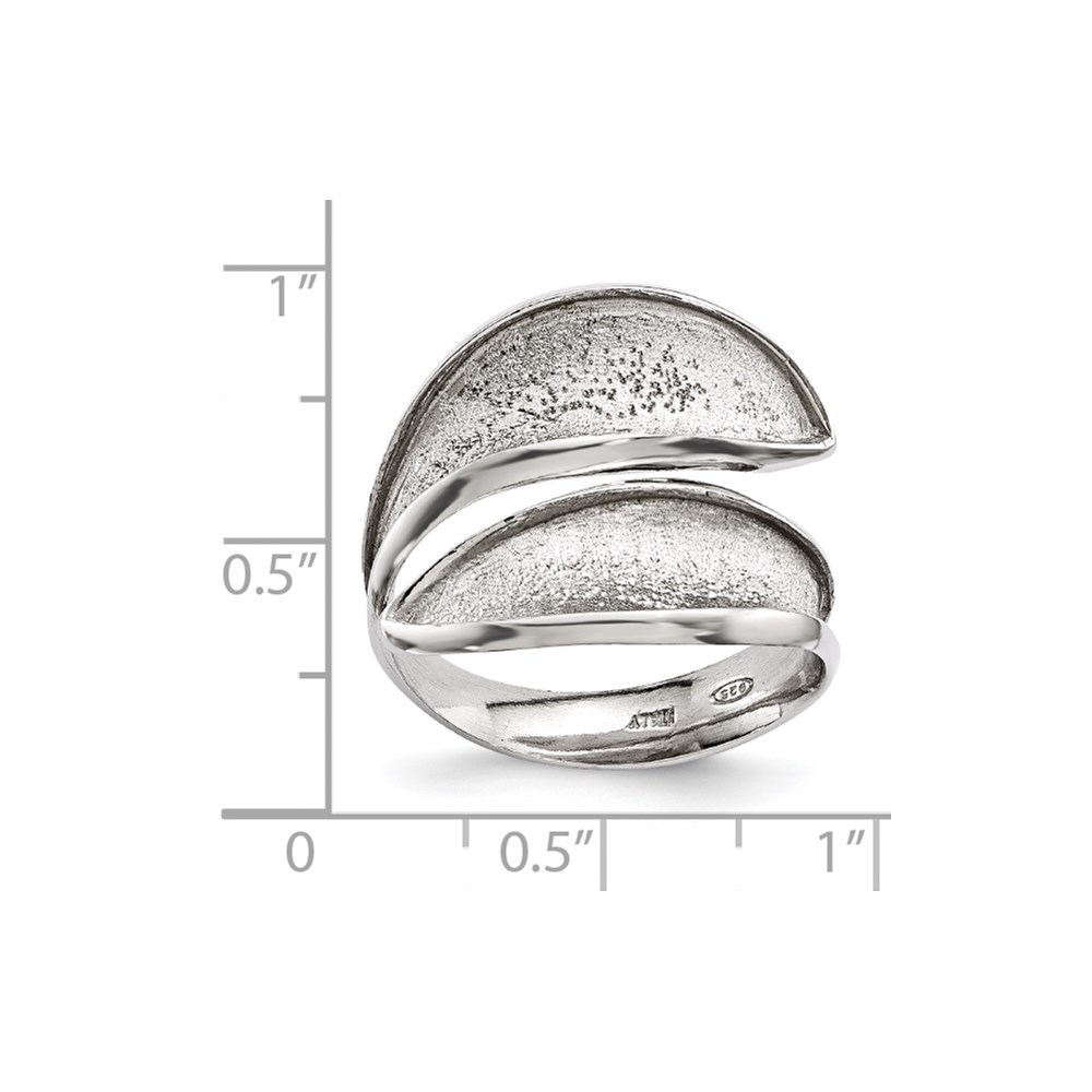 Sterling Silver Textured Fashion Ring Image 5 Brummitt Jewelry Design Studio LLC Raleigh, NC
