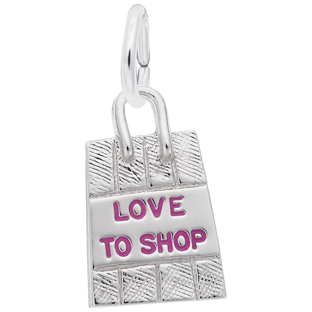 SHOPPING BAG - PINK PAINT Mees Jewelry Chillicothe, OH
